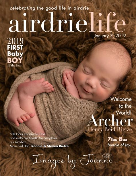 First Babies of the Year! - airdrielife magazine