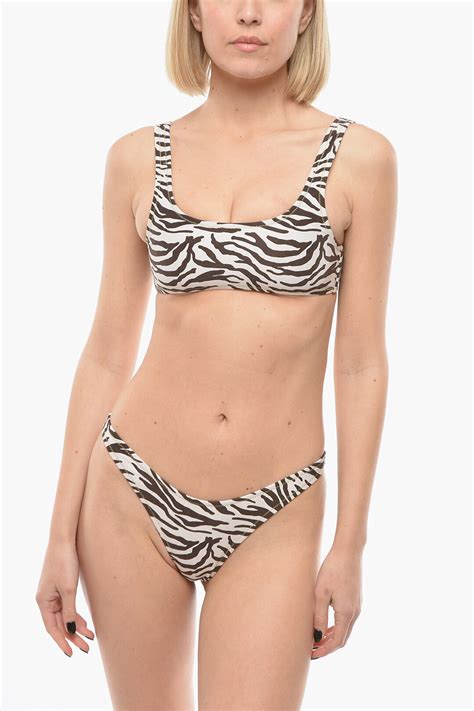 Reina Olga Animal Motif and High Cut ROCKY Bikini women - Glamood Outlet