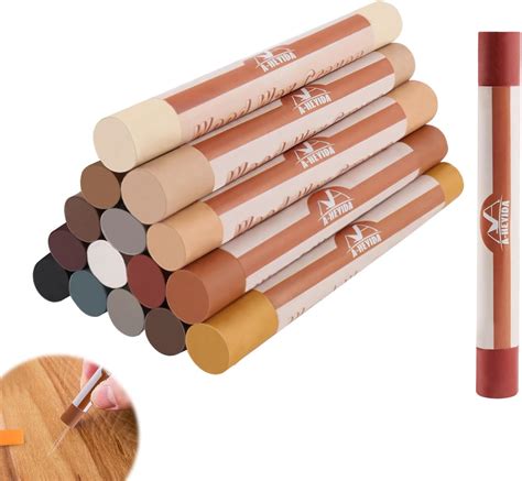 Wood Filler Sticks - Wood Wax Crayons Laminate Vinyl Hardwood Floor ...
