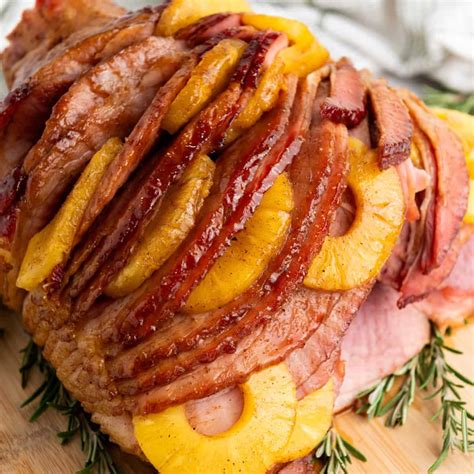 Pineapple Glazed Ham - Party Time Snacks