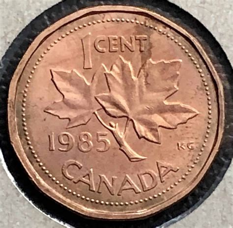 Canada - 1985 1-Cent Pointed 5 - EF-40
