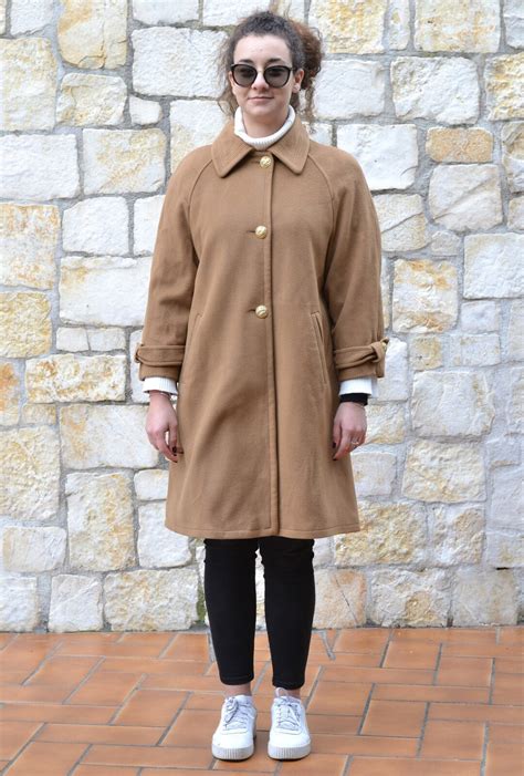 Camel Wool Coat Women / Vintage Camel Coat / Womens Winter Coat - Etsy