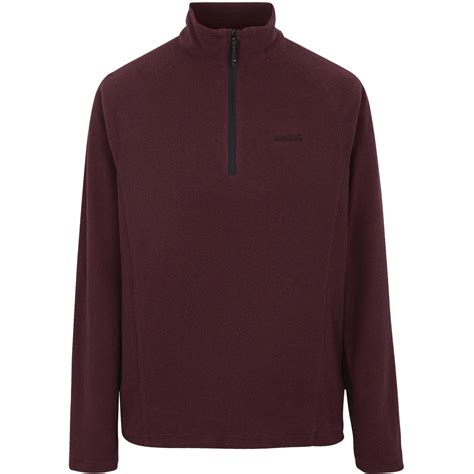 Regatta Montes Fleece Pullover Men - Dark Maroon/Black ZR0 | BIKE24