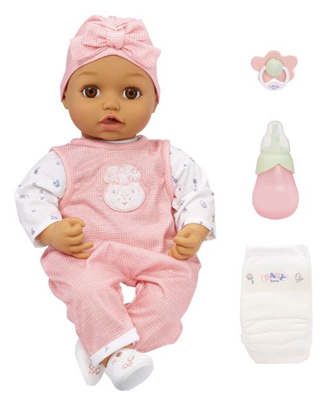 BABY Born Ava Real Lifelike Doll, Light Brown Eyes, Soft-Bodied, Movements, Crying & Laughter ...