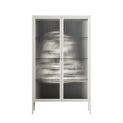 Nudes on Nudes - Cabinet - Aley Wild - Chalk - Reeded glass - Workdeco