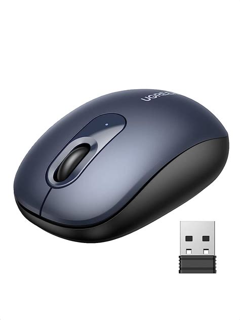 UGREEN Mini Wireless Mouse 2.4G Ergonomic Silent Computer Mouse with ...