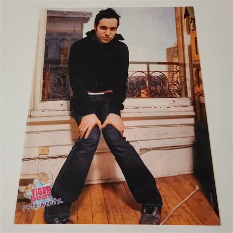 Pete Wentz Pinup Approx Size: 8 x 10 1/2in. Pinup... - Depop