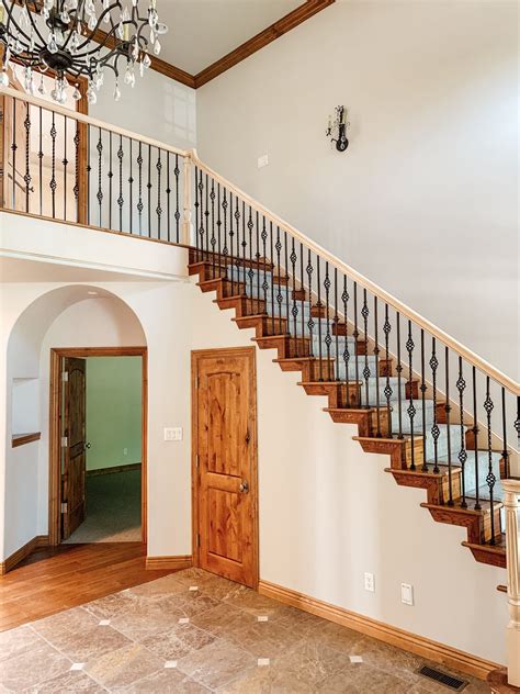 Stair Railing With Balusters at Sean Swick blog