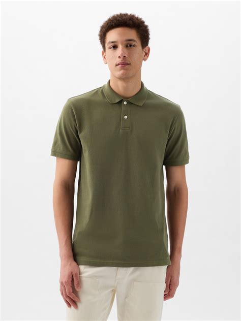 Pique Polo Shirt | Gap