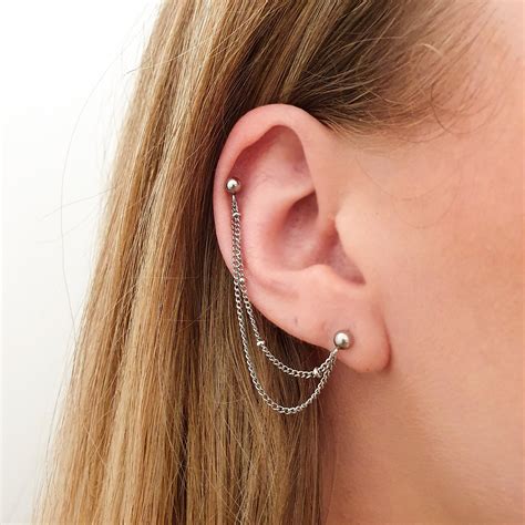 Helix Piercing Jewelry Chain