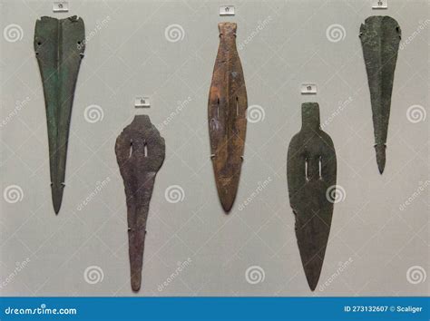 Ancient Greek Weapons, Bronze Lances in National Archaeological Museum ...