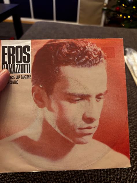 Eros Ramazzotti - Se Bastasse Una Canzone / Amo.. | Köp på Tradera ...
