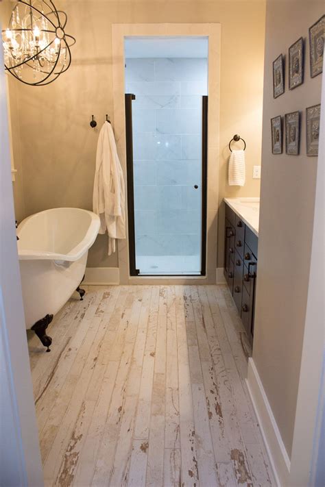 Rustic Bathroom Flooring