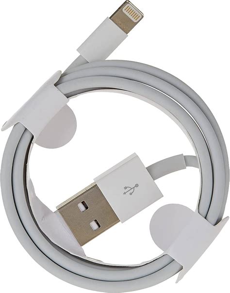 DPL- 1m Length USB Cable For Apple iPhone X/5/5S/5C/SE/6/6S/7/8/8-Plus/11/XR/XS/XSMax) Fast ...