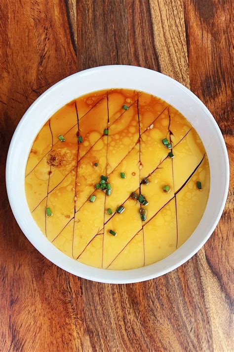 Chinese Steamed Egg - 3 Methods: regular pot, oven, microwave