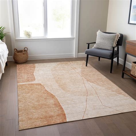 Addison Rugs Chantille Indoor/Outdoor Transitional Modern Terracotta ...