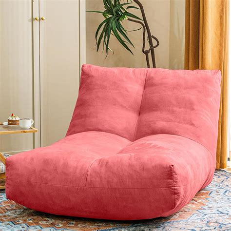 Bean Bag Chair Lazy Bean Bag Sofa, Floor Beanbag Chairs with Stuffed ...