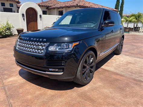 2014 Santorini Black LWB Range Rover | Corvette Mike | Used Chevrolet Corvettes for Sale