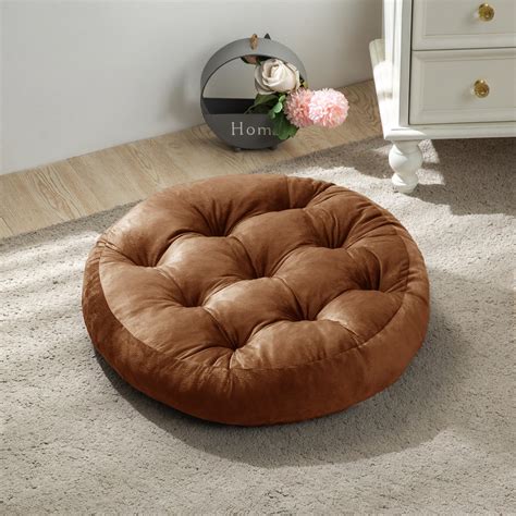 Amazon.com: ANT-HOME Floor Pillow, Round Large Pillows Floor Cushion ...