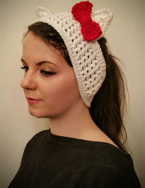 How To Make Hello Kitty Headband With Ears