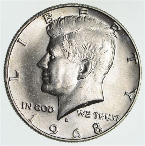 1968-D Denver Minted 40% Silver Kennedy Half Dollar | Property Room