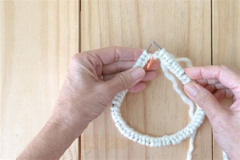 Knitting in the Round with Circular Needles · Nourish and Nestle