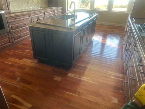 Cupped American Cherry Flooring in Fernandina