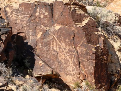 Parowan Gap Petroglyphs - Utah Hiking Beauty