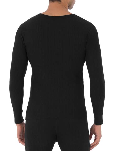 Men 100% Cotton Waffle Knit Thermal Long Johns Underwear Top & Bottom ...