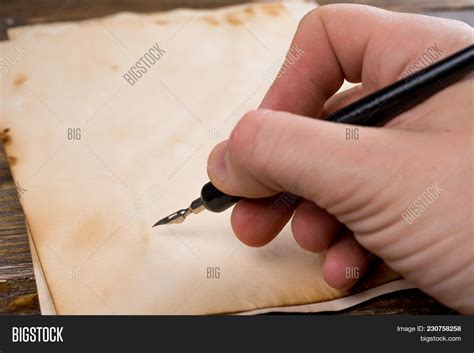 Mock . Hand Writing Image & Photo (Free Trial) | Bigstock