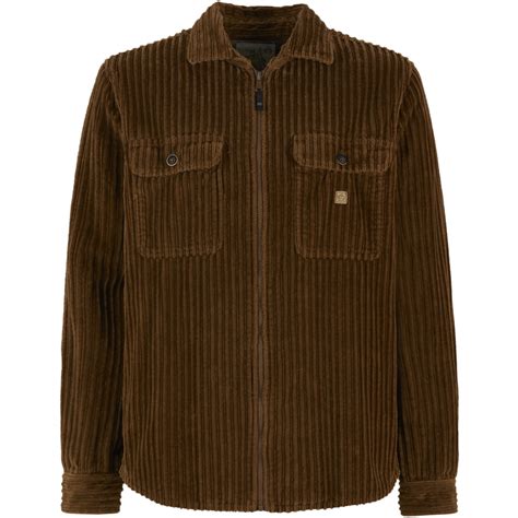 E9 Salvo Corduroy Shirt Men - Camel | BIKE24