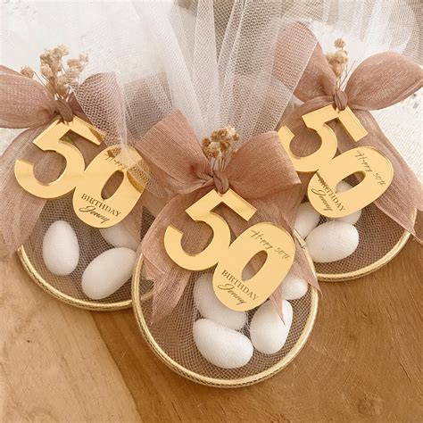 Personalized Adult Birthday Favors, Gold Birthday Candy Favors ...
