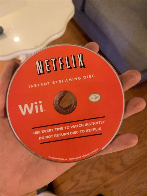 Cleaning and found the Netflix Wii Streaming Disc : r/nostalgia