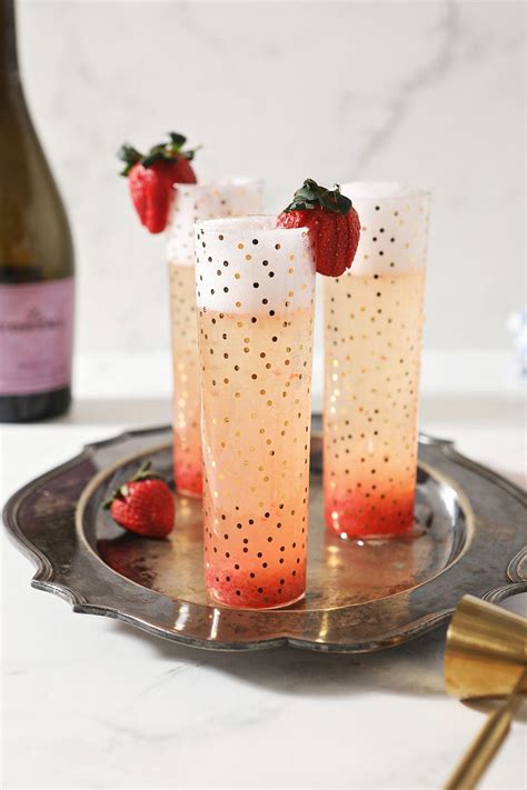 Pink Lemonade Champagne Punch 46 Best Champagne Cocktail Recipes