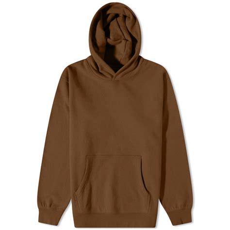 Taikan Plain Heavyweight Hoodie Brown | END. (GB)