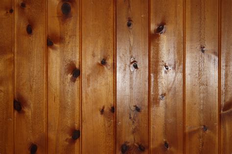 Knotty Pine Paneling