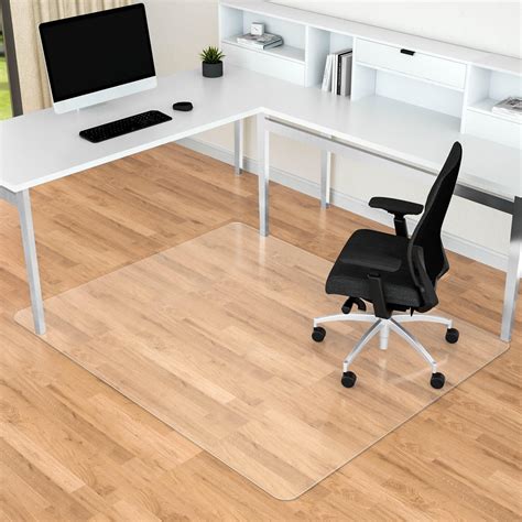 Naturei Office Chair Mat for Hard Floors, 44" x 58" Large Floor ...