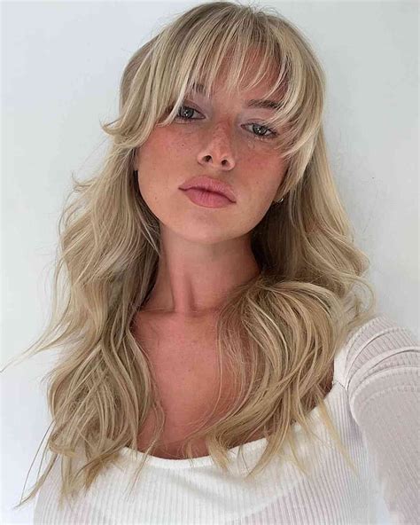 48 trendy wispy bangs for 2024 how to match to your face shape – Artofit