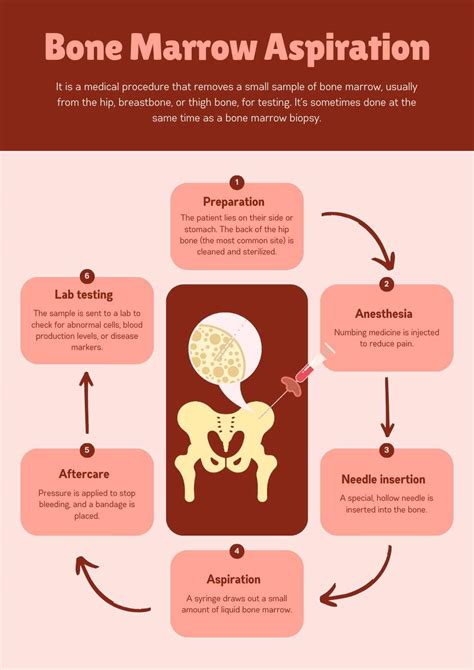 Bone Marrow Aspiration Procedure Poster. Poster Template — SlidesCarnival