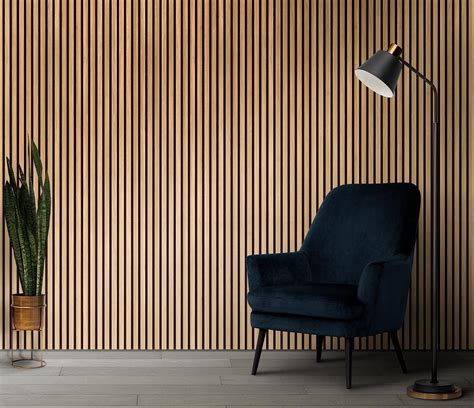 Slat Wall Panelling - Wood Panels for Walls - Contemporary 3D Wall ...