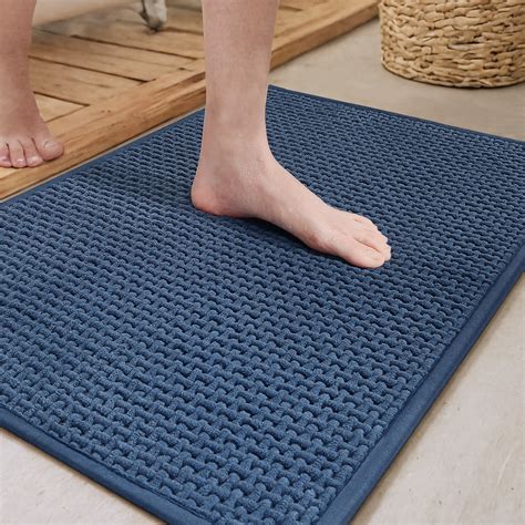 PABUBE Bathroom Rug, Non Slips Bath Mat, Machine Washable Bathroom Mat ...