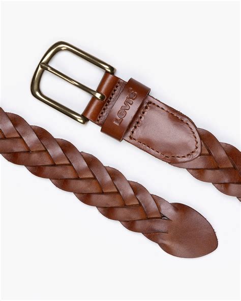 Leather Braid Belt - Brown | Levi's® GB