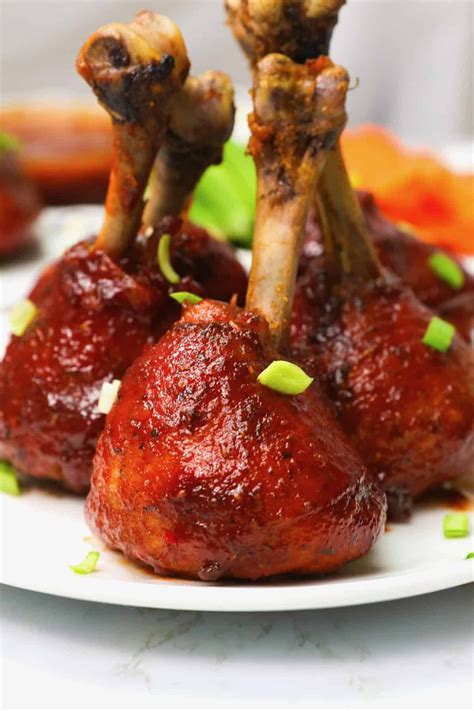 Lollipop Chicken Legs | Recipe | Baked chicken legs, Bbq sauce homemade ...