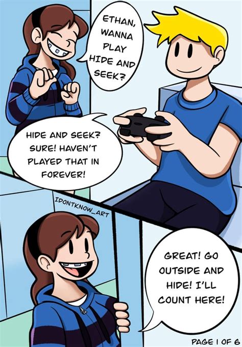 Hide and Seek R34 Comic by IDontKnow_Art. : r/RobloxR34