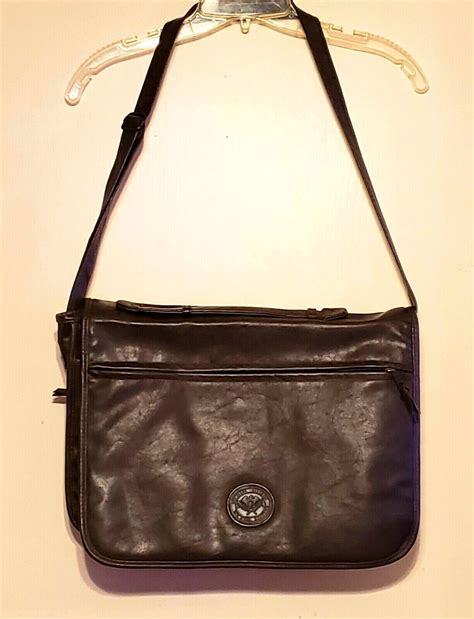 Vintage Michael Stevens Faux Leather Attache Case/Bri… - Gem