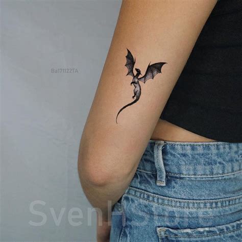 Simple Dragon Tattoo Designs