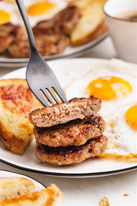 Homemade Breakfast Sausage Easy Oven Baked Breakfast Sausage Patties