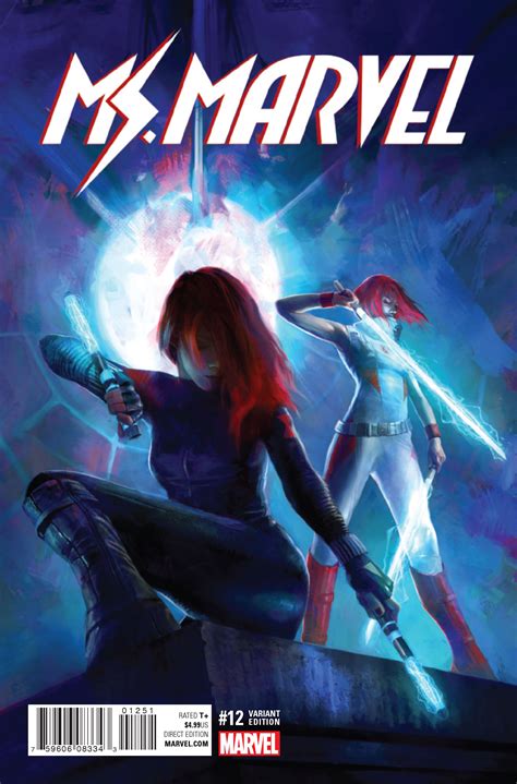 Ms. Marvel #12 (Red Widow Cover) | Fresh Comics