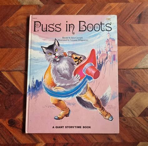 Vintage Childrens Books - Puss in Boots - Retold by Jane Carruth - 1979 ...