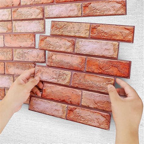 Holdfiturn Self Adhesive Wall Tiles 40 Packs 3D Wall Panels 30x30cm ...